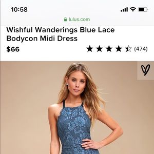 Lulus bodycon dress